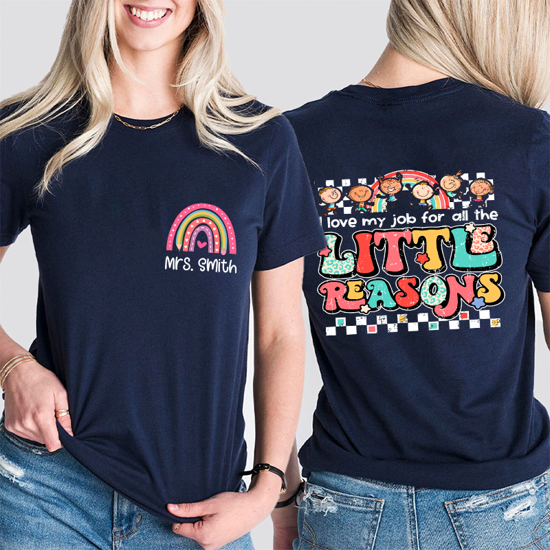 Let Them Misunderstand You Judge You Gossip About You Teacher Two Sided T-Shirt 2MAT68