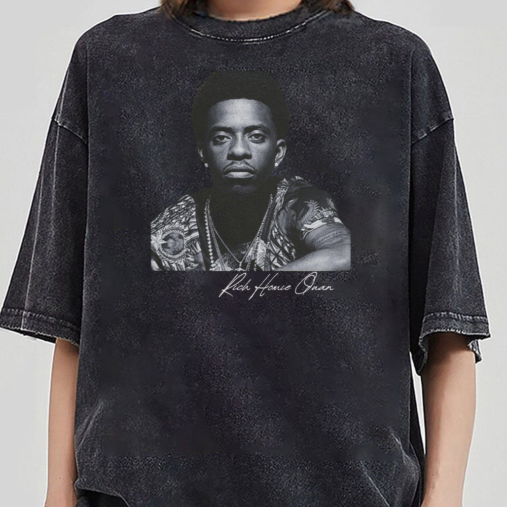 RIP Rich Homie, Vintage Rapper Tee, Quan Hip-hop Shirt 1  GGG