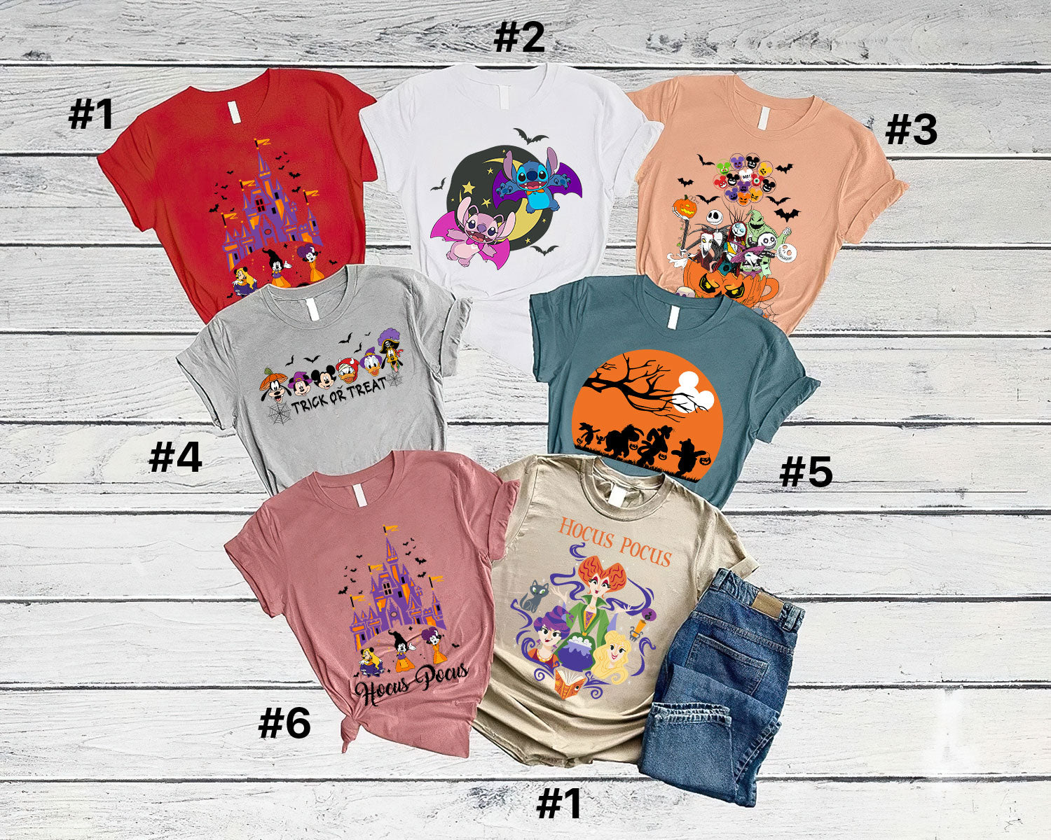 Disney Halloween Shirt, Disney Shirt, Halloween Matching Shirts, Disney Matching Shirts, Disney Trip Shirts, Disneyland Tee DH1907 10