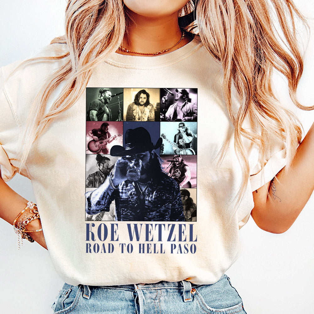 Vintage Koe Wetzel 90s Shirt, Wetzel Music Album Shirt, Wetzel Tour 2024 Shirt, Koe Wetzel Vintage Shirt, Gift For Fans TMN