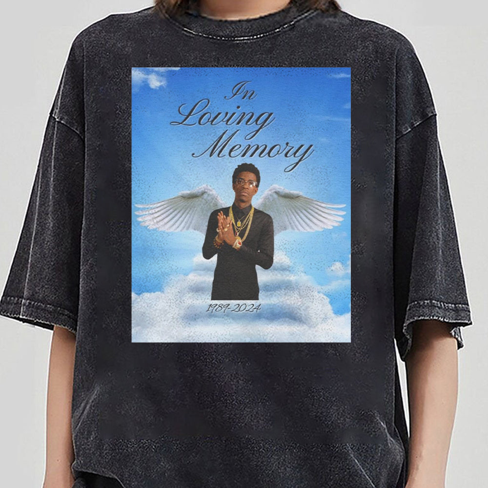 RIP Rich Homie, Vintage Rapper Tee, Quan Hip-hop Shirt 2 HHH