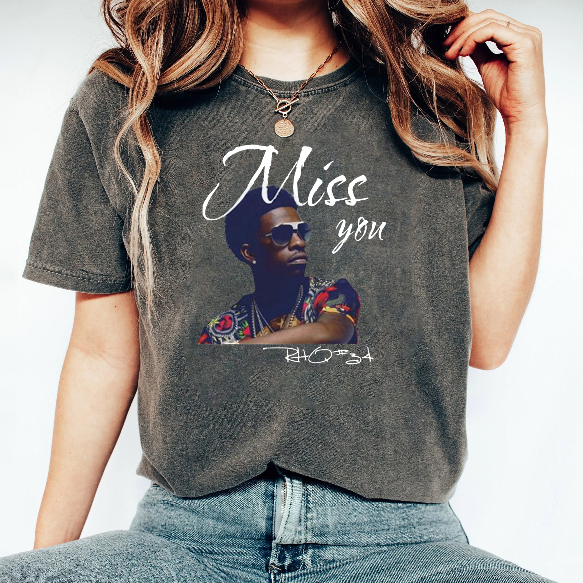 Rich Homie Quan T-Shirt Miss You  Hip Hop Tribute Tee  Retro Rap Shirt  Music Lover Gift  Casual Streetwear   HHH