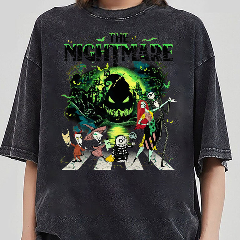 The Nightmare Before Christmas Oogie Boogie Bash Halloween Party Shirt, Halloween Jack Skellington Sally Lock Shock Barrel costume shirt III