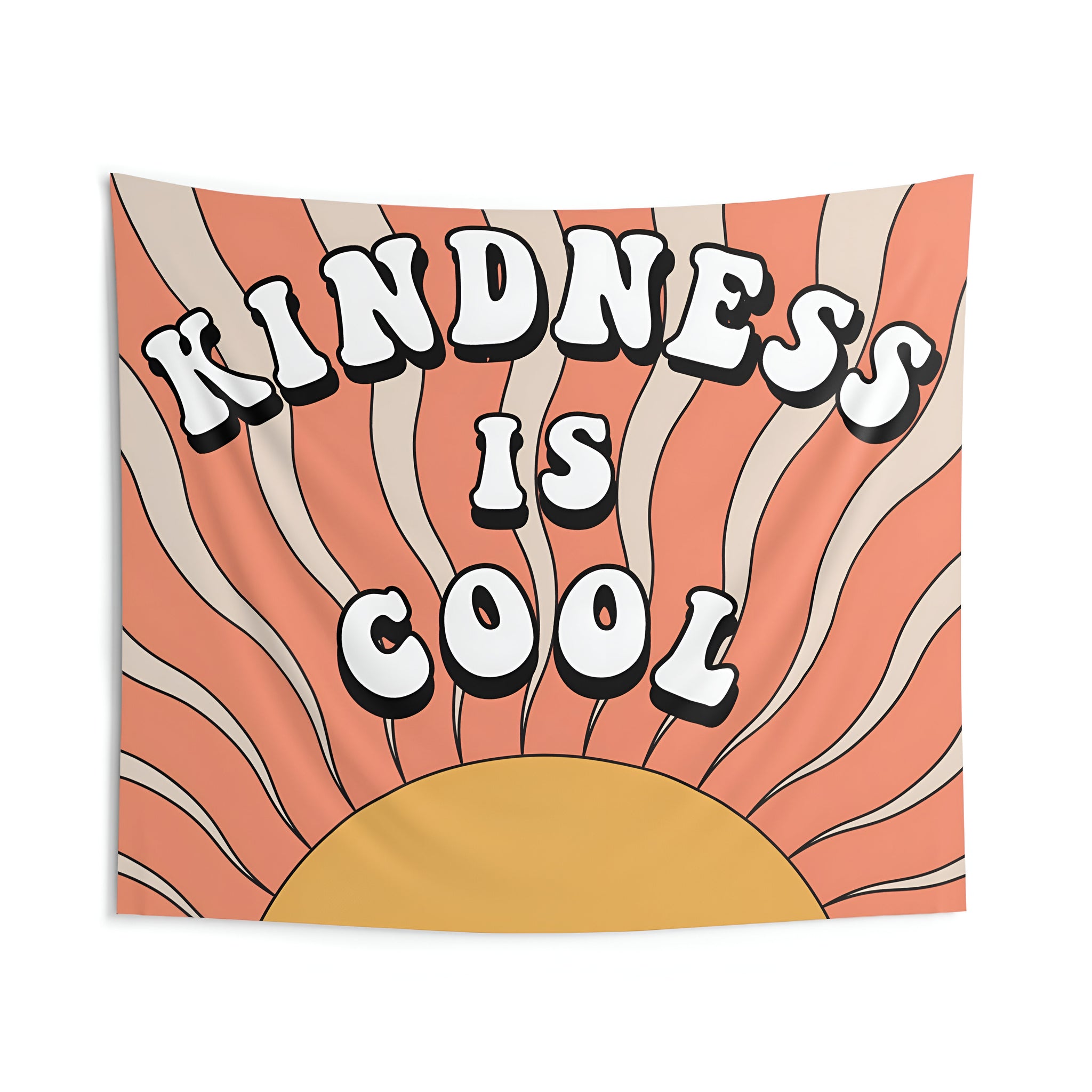 Retro Classroom Tapestry, Kindness is Cool Teacher Decor, Retro class decor, Teacher wall art, Classroom welcome sign Tapes