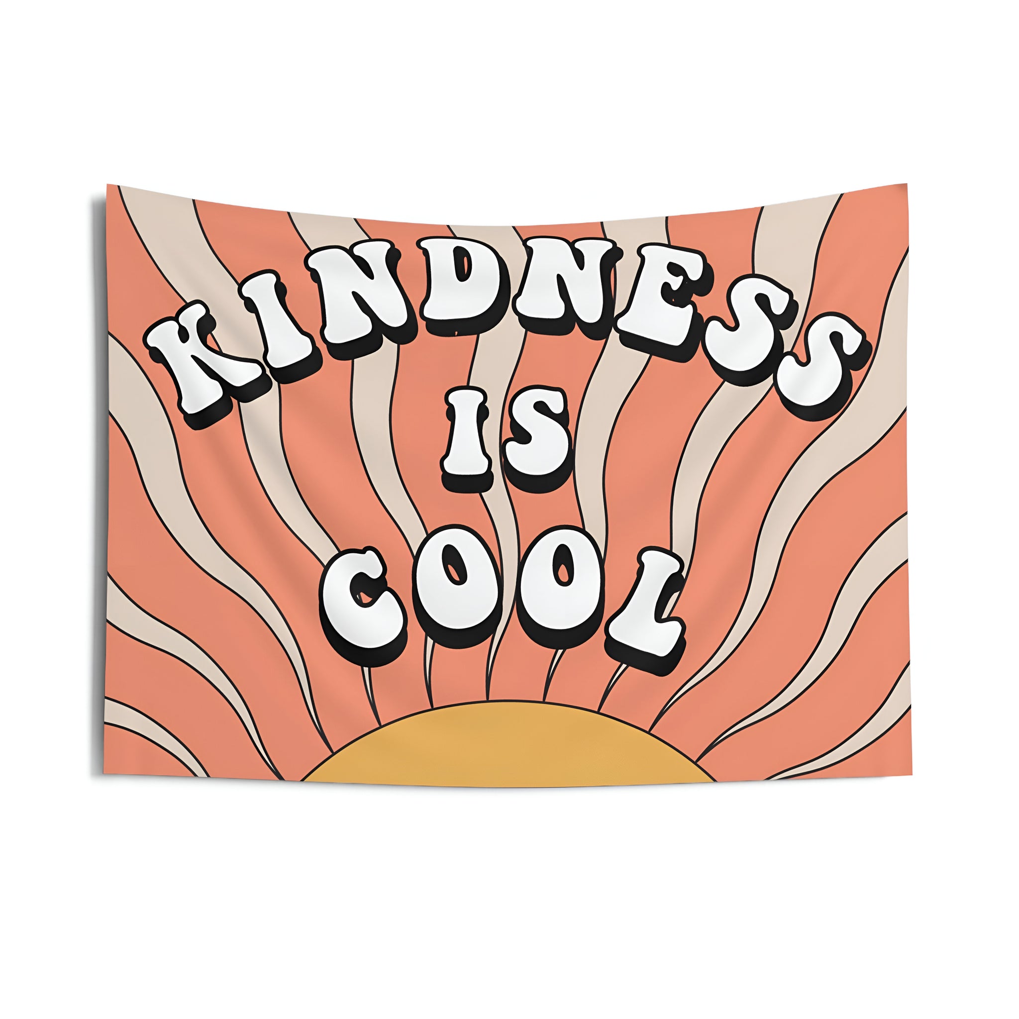 Retro Classroom Tapestry, Kindness is Cool Teacher Decor, Retro class decor, Teacher wall art, Classroom welcome sign Tapes