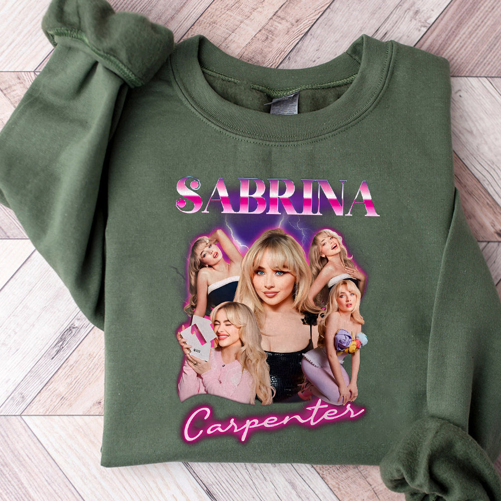 Retro Sabrina Carpenter Shirt, Vintage 90s Bootleg Rap Shirt, Eras Tour Shirt, Concert Tour Shirt, Sabrina Merch, Sabrina Fan Gift MS0410 03