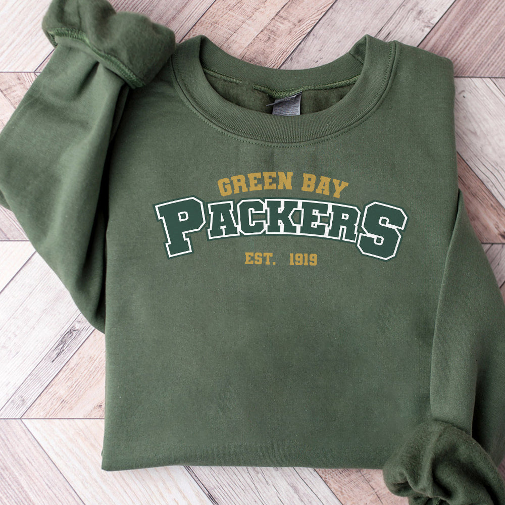 Green Bay Football Sweatshirt T-Shirt, Trendy Green Bay Football Fan Shirts, Green Bay Game Day Shirt SP1010 06