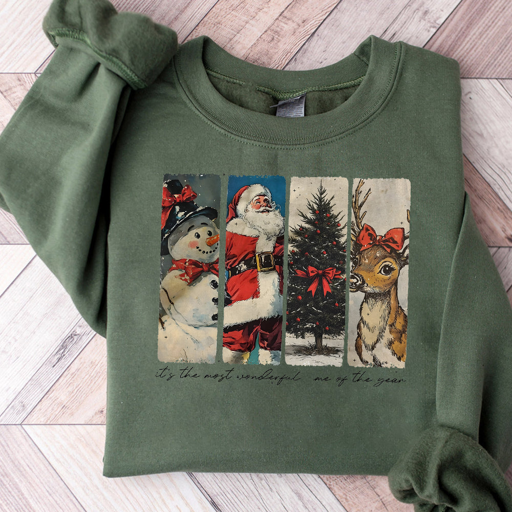 Retro Christmas PNG, Christmas Png , Vintage Christmas PNG, Santa Claus png, Christmas Sublimation, Merry Christmas png, T-Png design S2 VAA