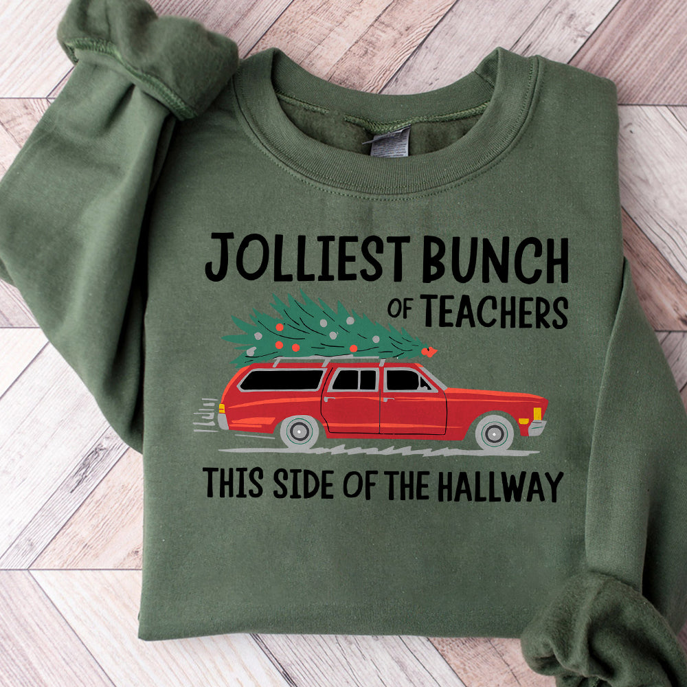 Jolliest Bunch of Teachers Png, Matching Teacher png, Holiday Teacher png, Group Teacher Png, Teacher Christmas Png. S252 den 111124