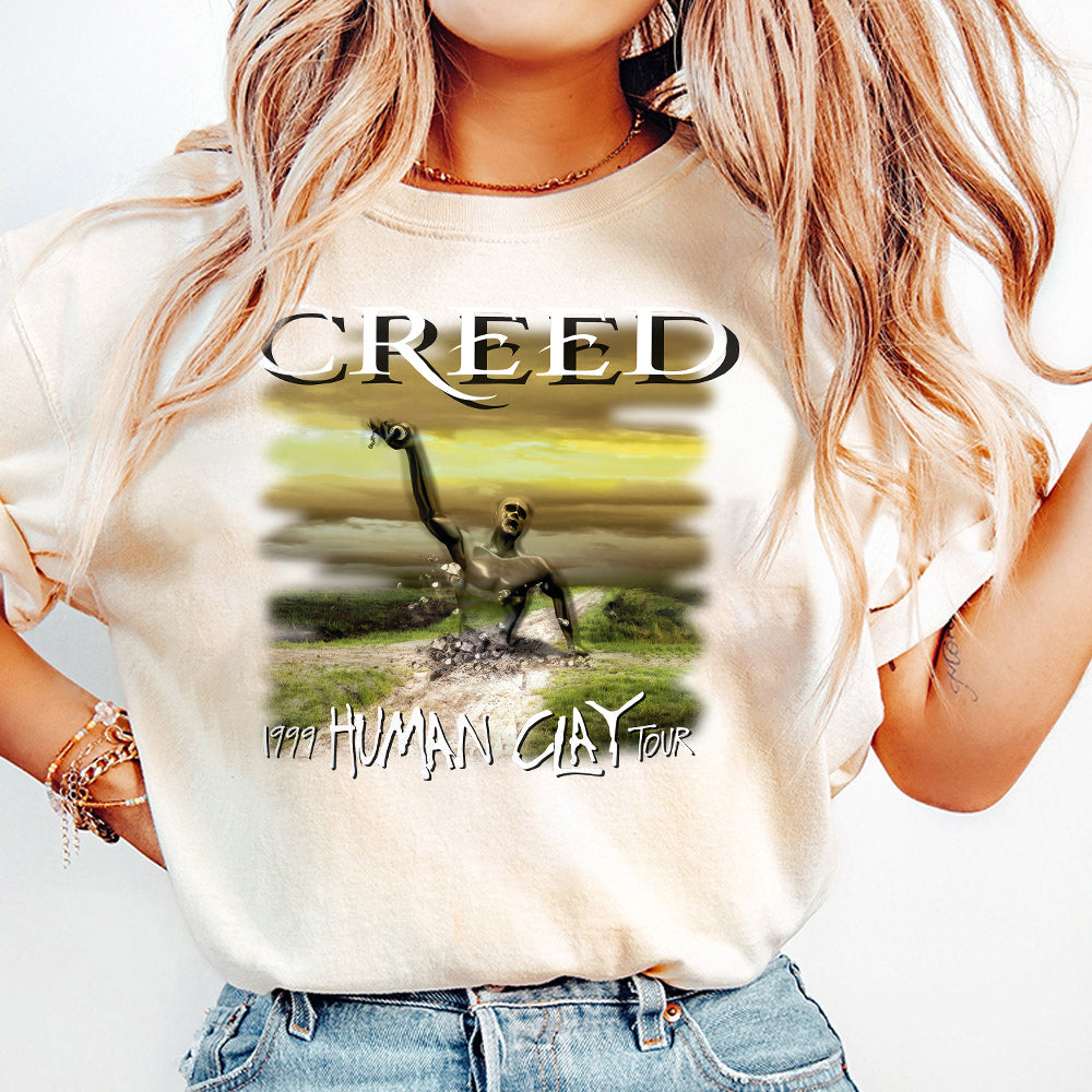 Creed Metal T-Shirt, Retro Creed Band Shirt, Creed Band Fan Shirt, Creed 2024 Tour Shirt, Rock Band Creed Graphic Shirt, Creed Concert Shirt 3 TMN