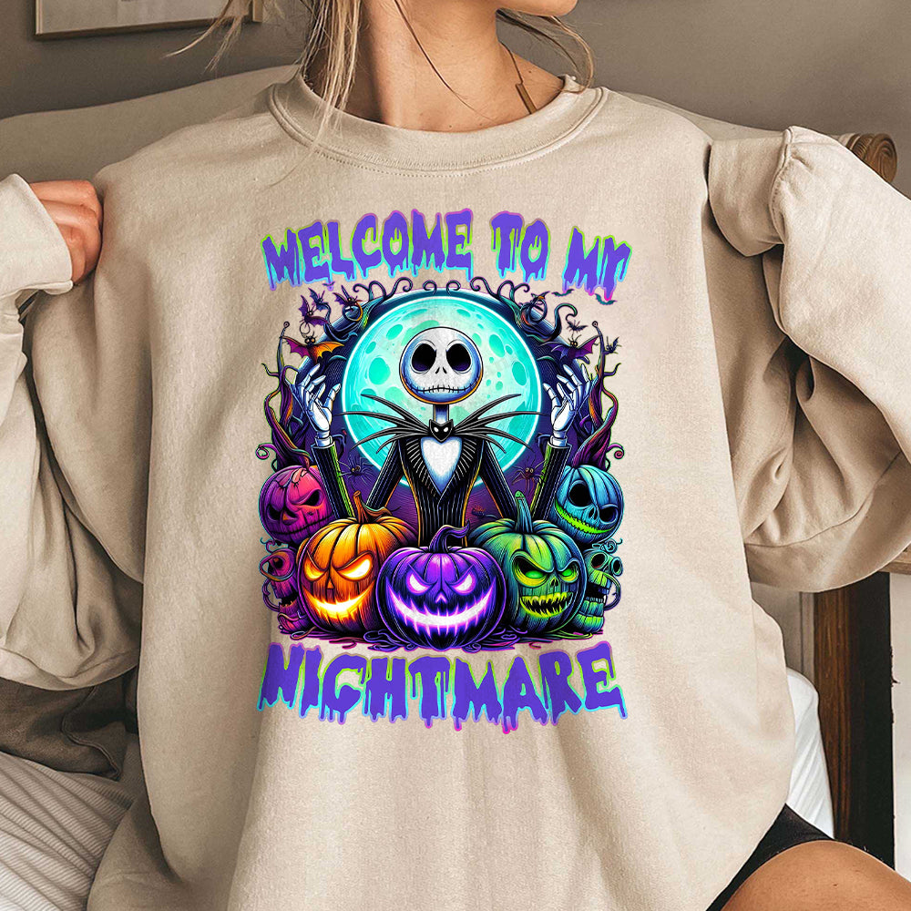 Halloween Skeleton Shirt, Halloween Nightmare Shirt, Halloween Shirt, Spooky Season Shirt, Halloween Pumpkin Shirt, Trick Or Treat Shirt, Digital File HHH