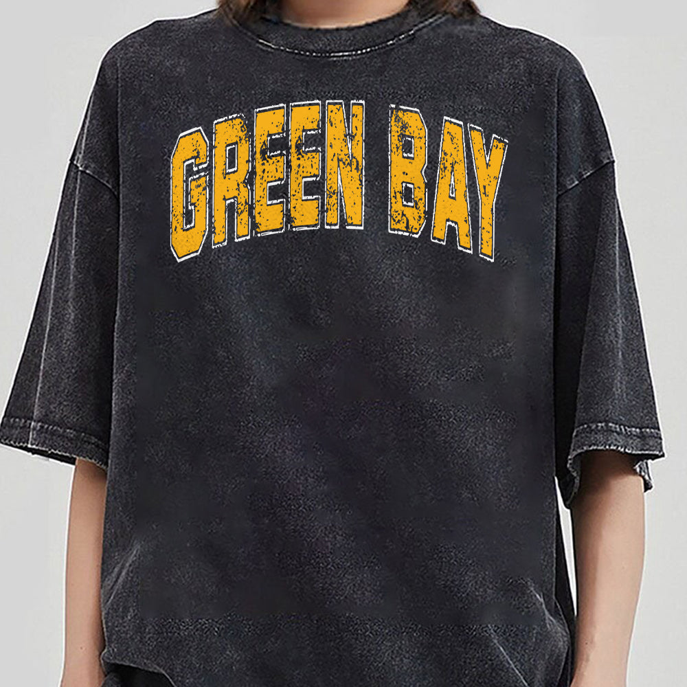 Vintage Green Bay Sweatshirt, Green Bay Football Shirt, Green Bay T-Shirt, Vintage Green Bay Football Women Crewneck, Football Season Shirt DDD