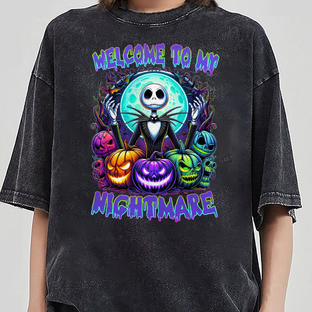 Halloween Skeleton Shirt, Halloween Nightmare Shirt, Halloween Shirt, Spooky Season Shirt, Halloween Pumpkin Shirt, Trick Or Treat Shirt, Digital File HHH