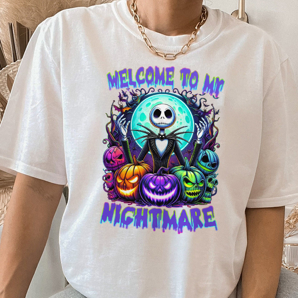 Halloween Skeleton Shirt, Halloween Nightmare Shirt, Halloween Shirt, Spooky Season Shirt, Halloween Pumpkin Shirt, Trick Or Treat Shirt, Digital File HHH