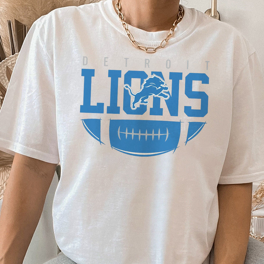 Detroit Football Shirt, Detroit Football Baby Onesie, Detroit Lions Football Shirt, Detroit Fans  Shirt, Gameday Football Tee BBB