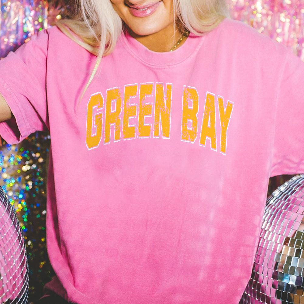 Vintage Green Bay Sweatshirt, Green Bay Football Shirt, Green Bay T-Shirt, Vintage Green Bay Football Women Crewneck, Football Season Shirt DDD