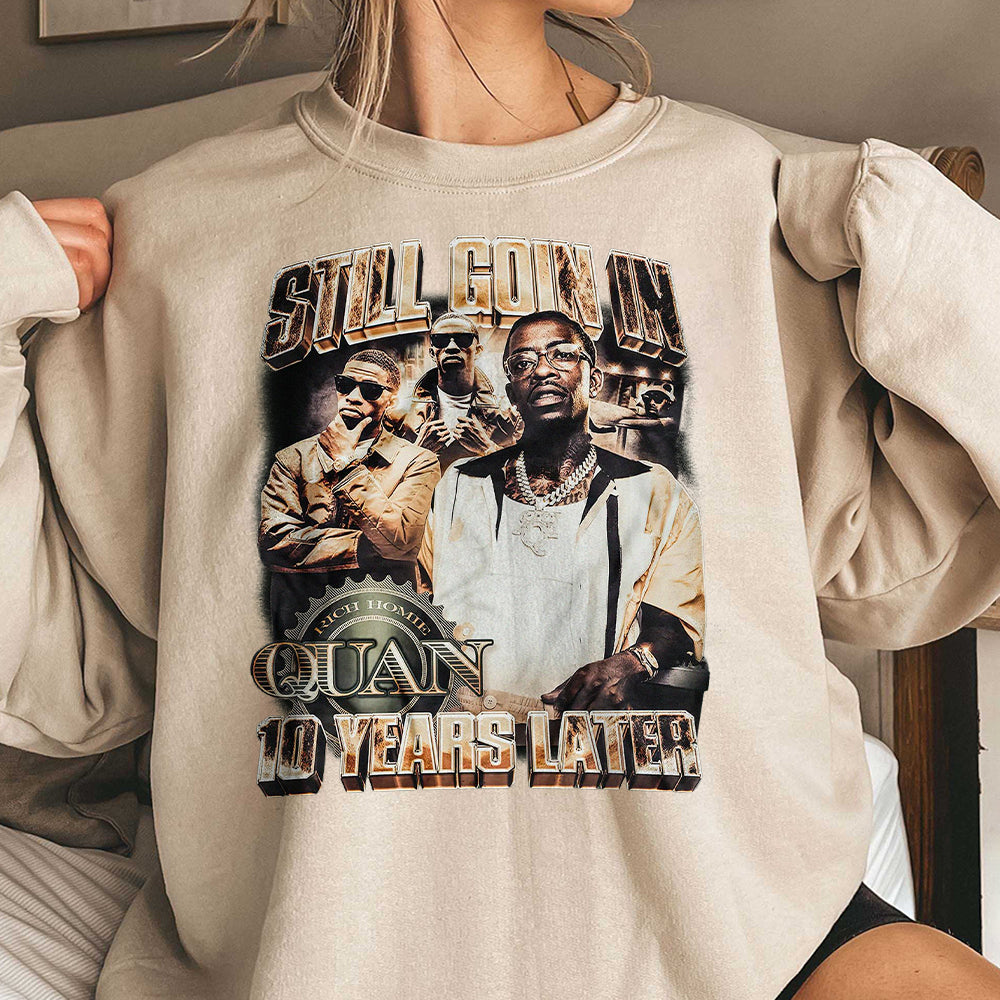 Rich Homie Quan T-shirt, Atlanta Rapper, RICH Homie Baby, Rest In Peace Rich Homie Quan, Trap Music, Quan Style, Streetwear, Rich Gang GGG