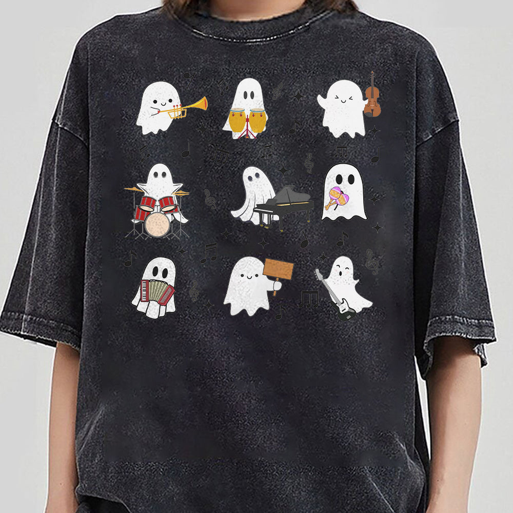 Music Teacher Shirt, Halloween Music Shirt, Halloween Music Teacher Shirt, Music Education T-shirt, Concert Shirt, Music Lover Shirt FFF TDCAO