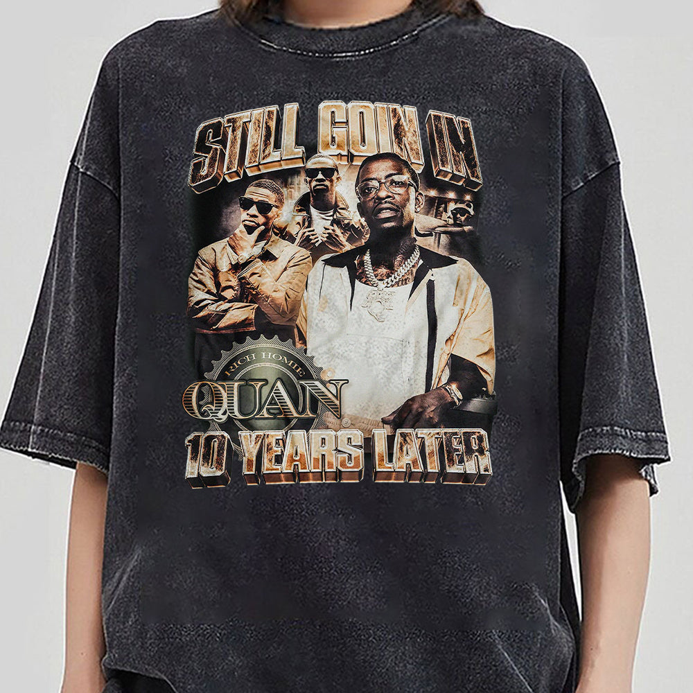 Rich Homie Quan T-shirt, Atlanta Rapper, RICH Homie Baby, Rest In Peace Rich Homie Quan, Trap Music, Quan Style, Streetwear, Rich Gang GGG