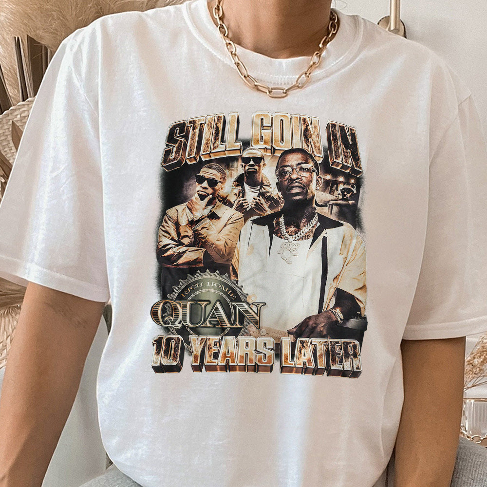 Rich Homie Quan T-shirt, Atlanta Rapper, RICH Homie Baby, Rest In Peace Rich Homie Quan, Trap Music, Quan Style, Streetwear, Rich Gang GGG