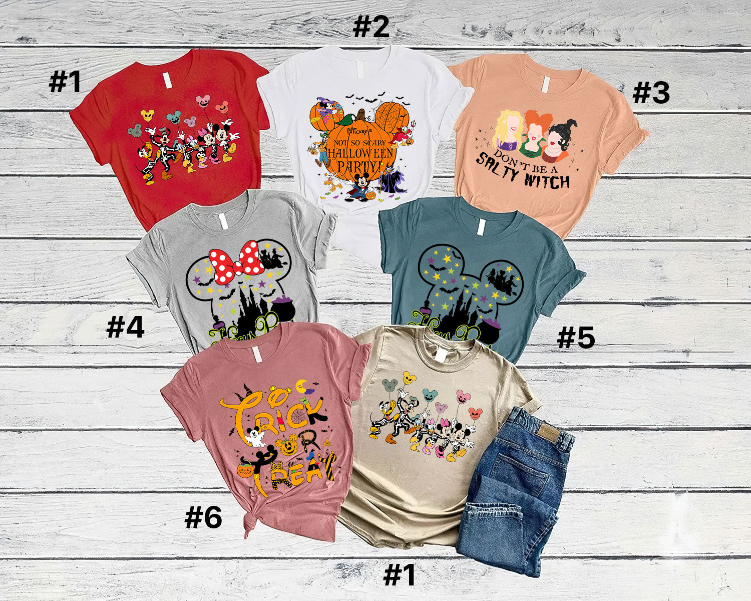 Disney Halloween Shirt, Disney Shirt, Halloween Matching Shirts, Disney Matching Shirts, Disney Trip Shirts, Disneyland Tee DH1907 13