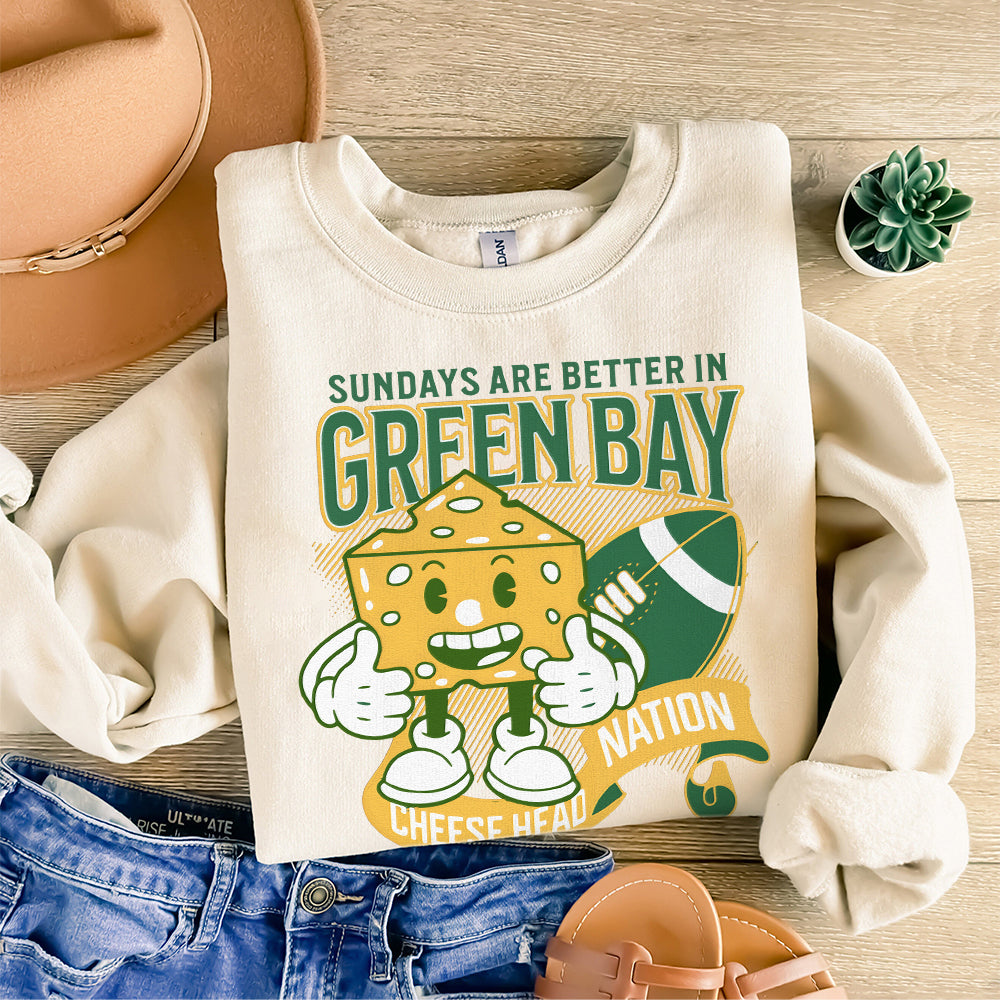 Green Bay Football png png And Hoodie, Trendy Green Bay Football Fan pngs, Green Bay Game Day png, Green Bay Hoodie 6 TSN