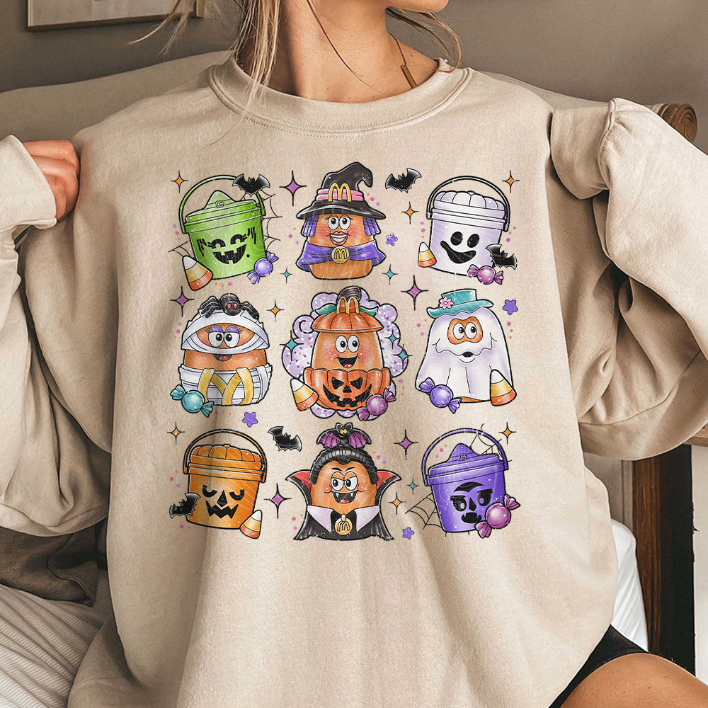 Spooky Nuggets DTF Transfers, Halloween DTF Transfers, Chicken Nuggets DTF Transfers Ready For Press, Heat Press Transfer  DDD