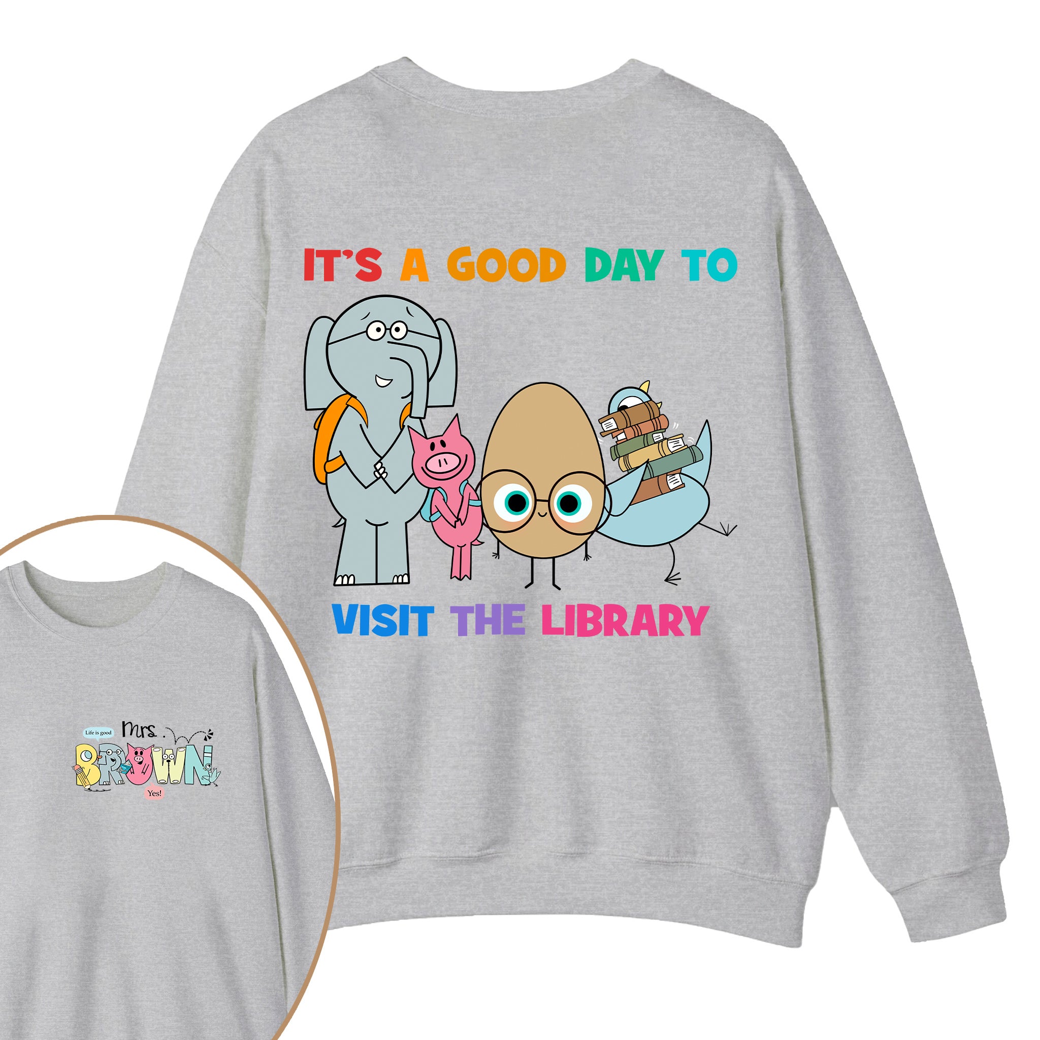 Groovy Special Education Teacher Two Sided T-Shirt 2MAT68