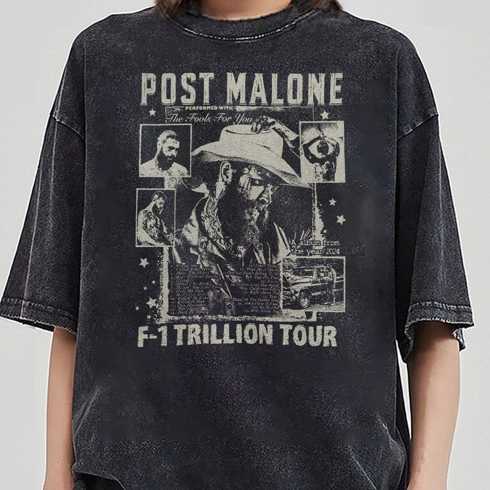 Vintage Post Malone Shirt, Post Malone The F-1 Trillion Album Shirt, Post Malone merch, I had some help, Posty Tee, Post Malone Tour Shirt JJJ TDCAO