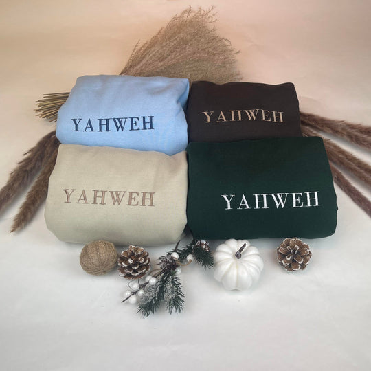 Yahweh Embroidered Sweatshirt EM1709S