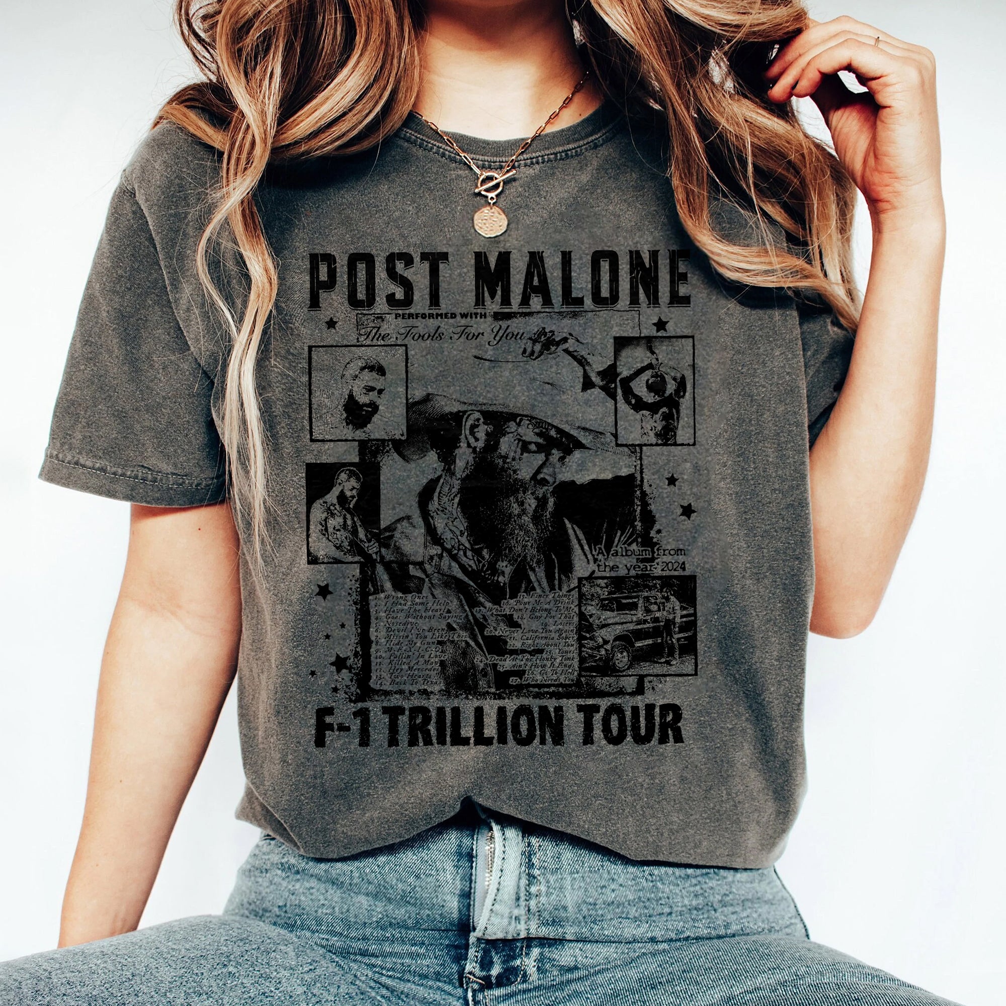 Vintage Post Malone Shirt, Post Malone The F-1 Trillion Album Shirt, Post Malone merch, I had some help, Posty Tee, Post Malone Tour Shirt JJJ TDCAO