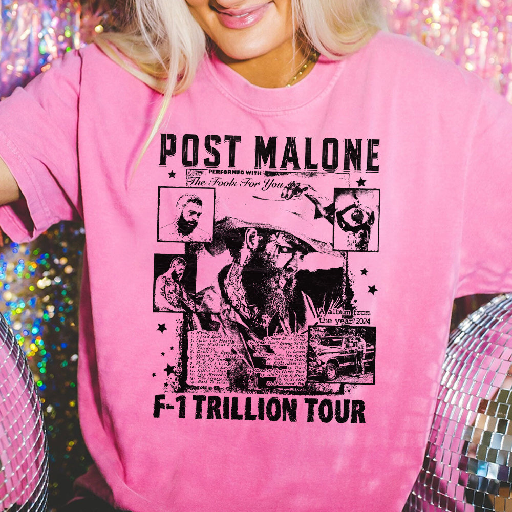 Vintage Post Malone Shirt, Post Malone The F-1 Trillion Album Shirt, Post Malone merch, I had some help, Posty Tee, Post Malone Tour Shirt JJJ TDCAO