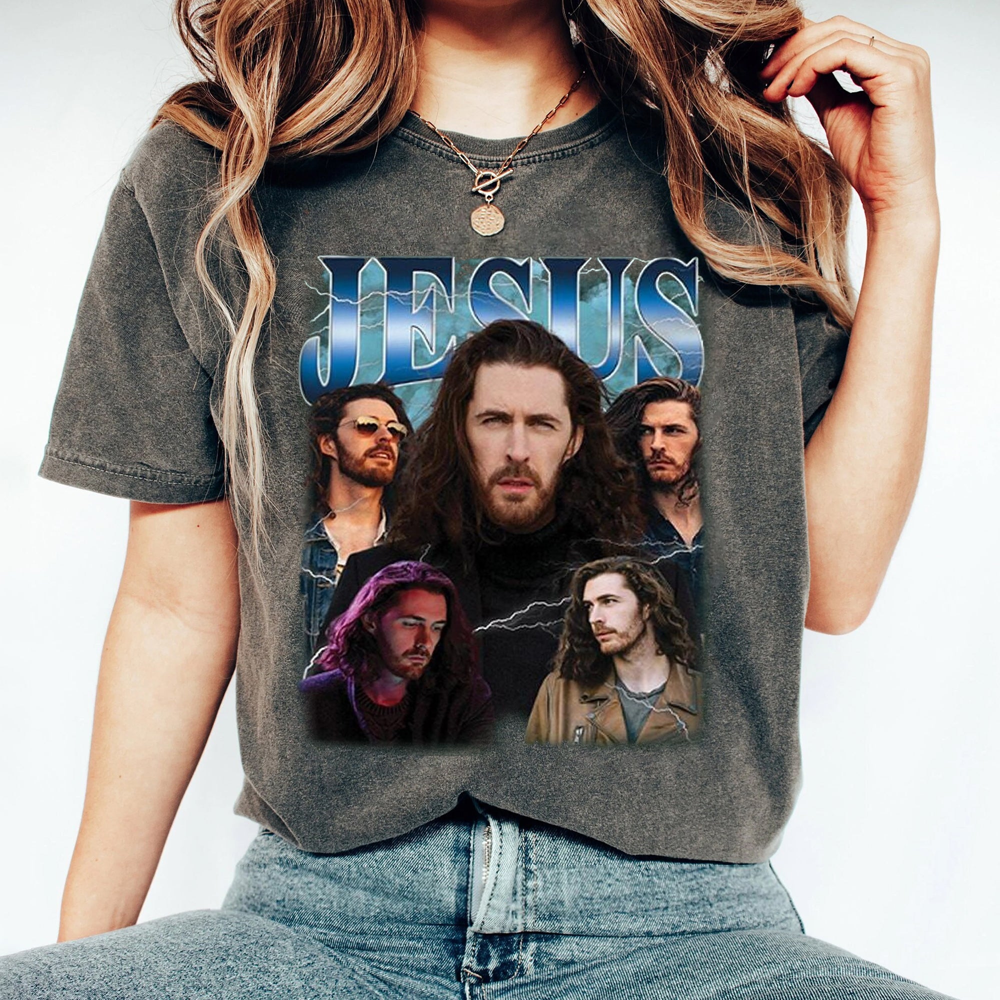 Hozier Jesus Vintage T-Shirt, Gift For Woman and Man Unisex T-Shirt CCC TDCAO