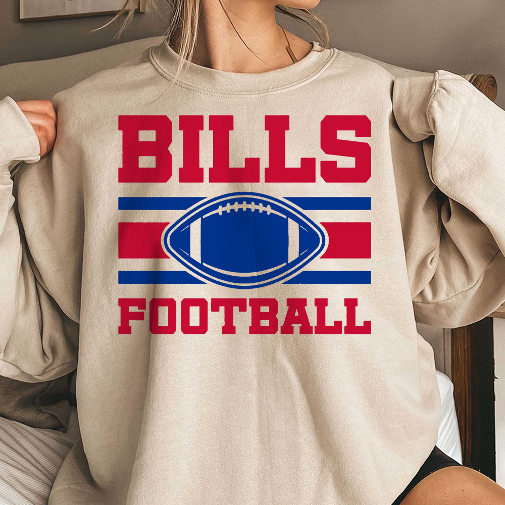 Buffalo Football, Vintage Bills Football Sweatshirt, Buffalo Football, Bills Fan Gift, Bills Game Day Shirt, Vintage Buffalo Bills, Fan Gift AAA