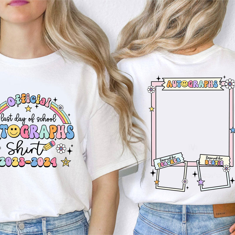 Personalized Teacher's Name And Grade Dream Team Teacher Two Sided T-Shirt 2MAT68