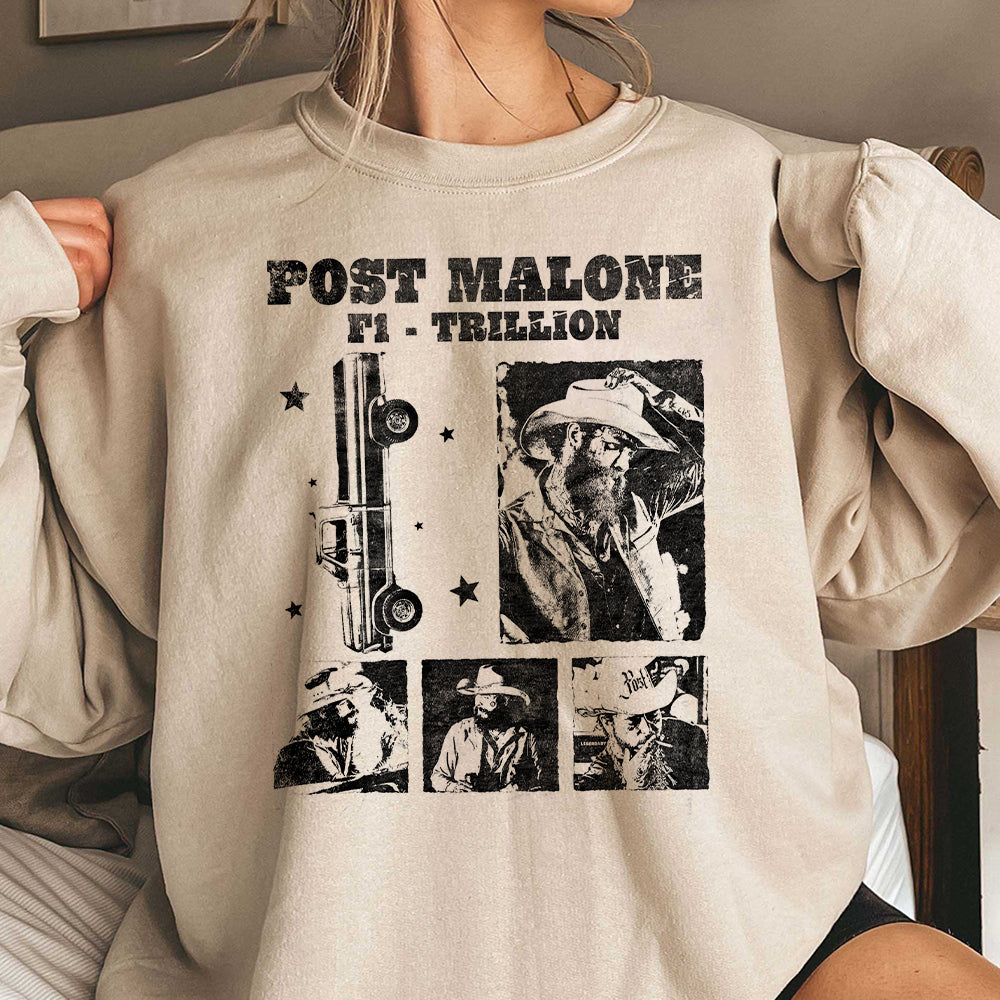 Vintage Post Malone Shirt, Post Malone The F-1 Trillion Album Shirt, Post Malone merch, I had some help, Posty Tee, Post Malone Tour Shirt 1 JJJ TDCAO