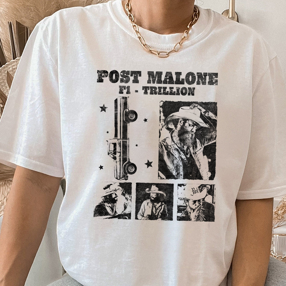 Vintage Post Malone Shirt, Post Malone The F-1 Trillion Album Shirt, Post Malone merch, I had some help, Posty Tee, Post Malone Tour Shirt 1 JJJ TDCAO