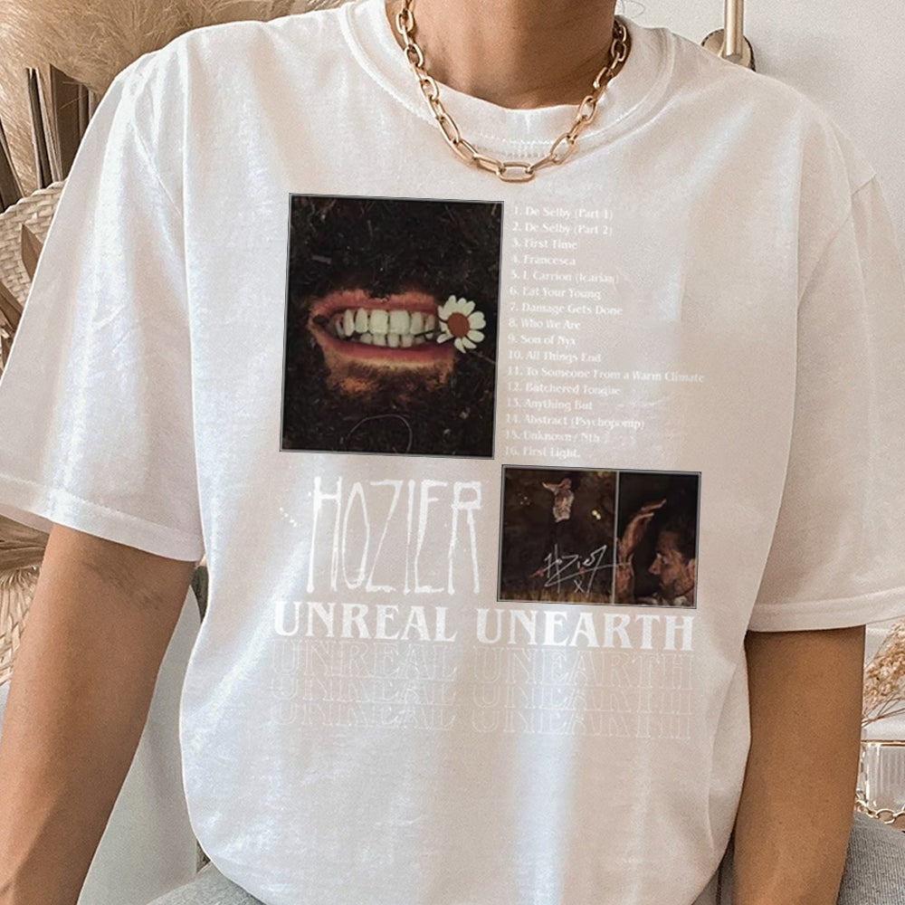 Hozier Sweatshirt, 2024 Music Concert, Hozier Tour 2024, 2024 Tour T-Shirt, Hozier Tour Shirt, Unreal Unearth Shirt, Unreal Unearth Tour EEE