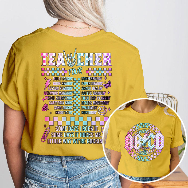 I Love My Students Teacher Two Sided Sweatshirt 2MAT68