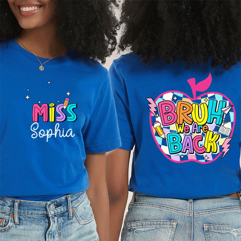 It's A Good Day To Learn Life Skills Teacher Two Sided T-Shirt 2MAT68