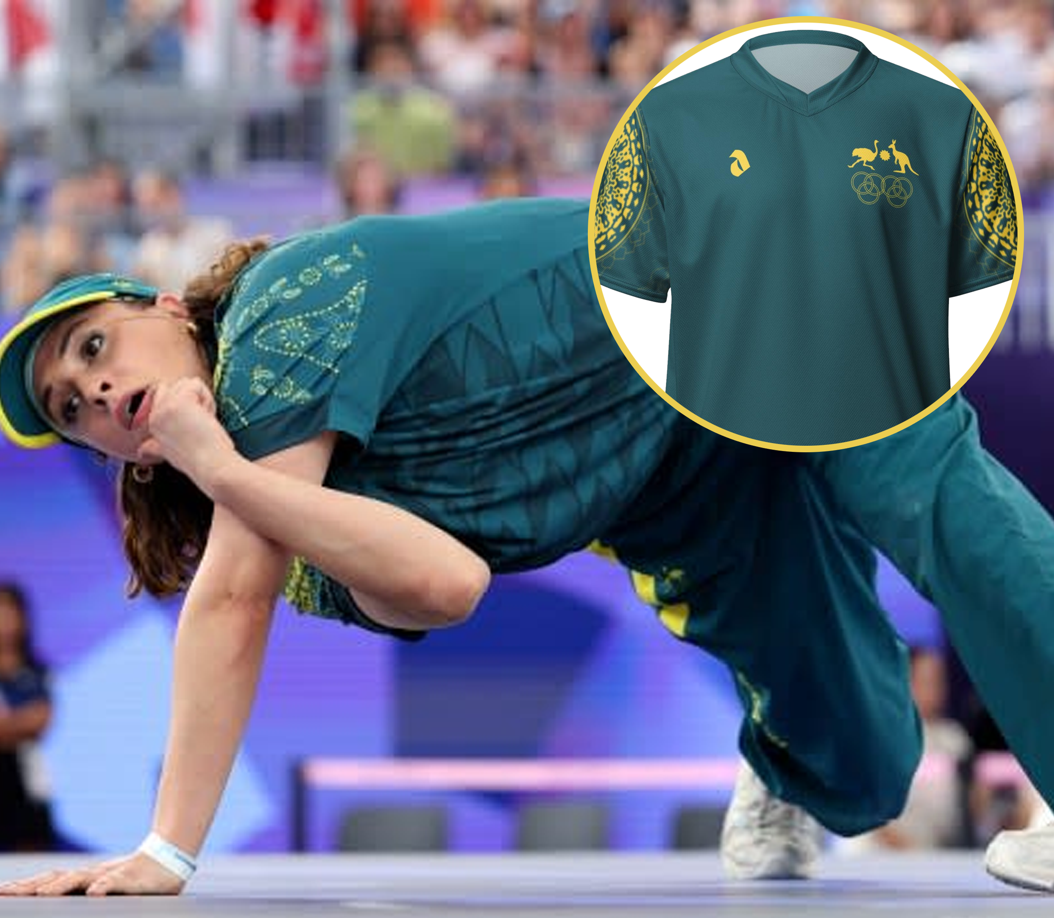 Australian Olympian Shirt (RayGun, Breaker, Break Dancing) Jersey