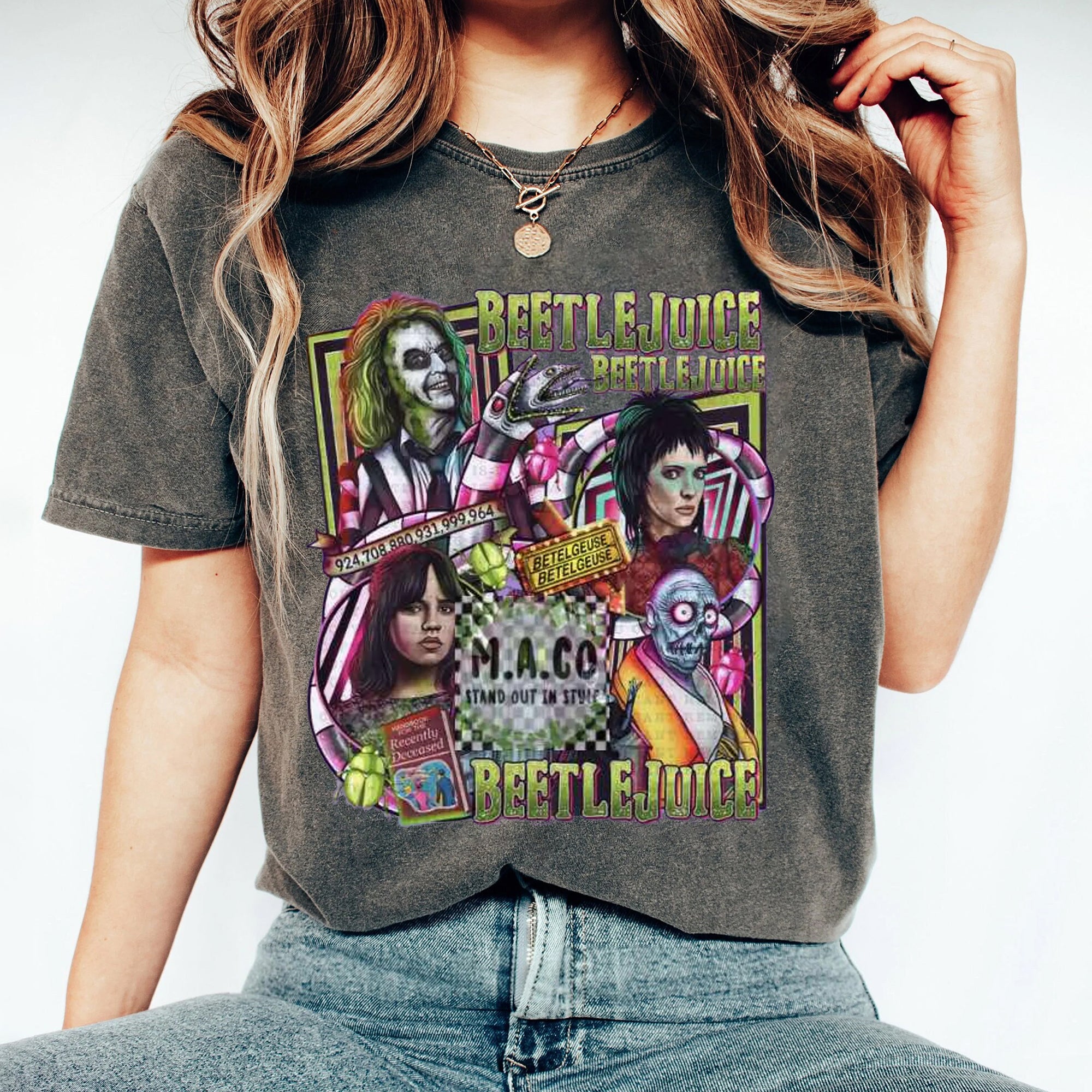 Beetlejuice Halloween Tshirt beetleguise shirt Beetlejuice 1988 Movie T-Shirt, Horror Beetlejuice Shirt, Beetlejuice Halloween Shirt  5 AAA