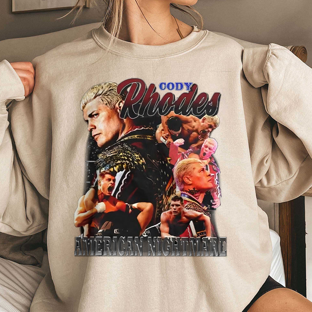 Cody Rhodes Vintage 90s Graphic Style T-Shirt, Cody Rhodes Shirt, Vintage Sport Tee, Unisex shirt, Boxing Bootleg Gift BBB