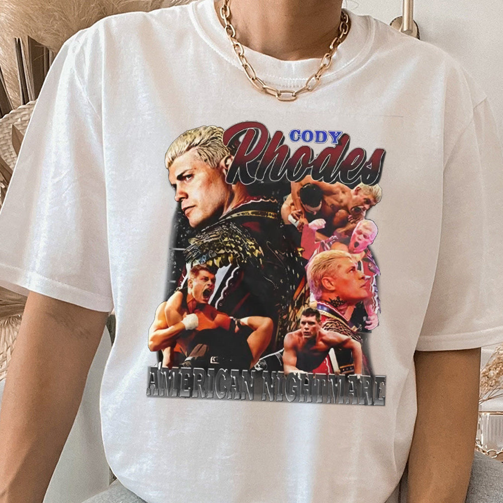 Cody Rhodes Vintage 90s Graphic Style T-Shirt, Cody Rhodes Shirt, Vintage Sport Tee, Unisex shirt, Boxing Bootleg Gift BBB