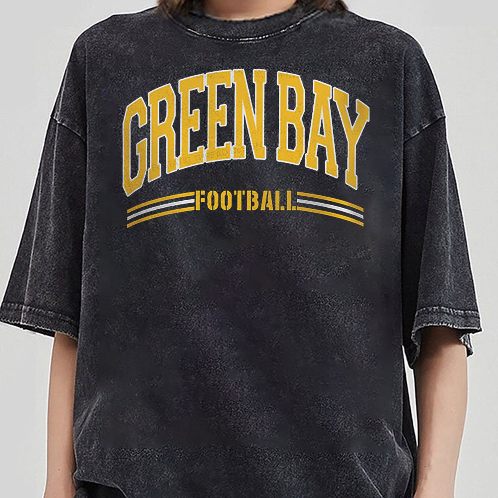 Green Bay Football Shirt, Long Sleeve, Vintage Green Bay Shirt, Packers shirt, Green Bay Fan Gift, For Women and Men  CCC