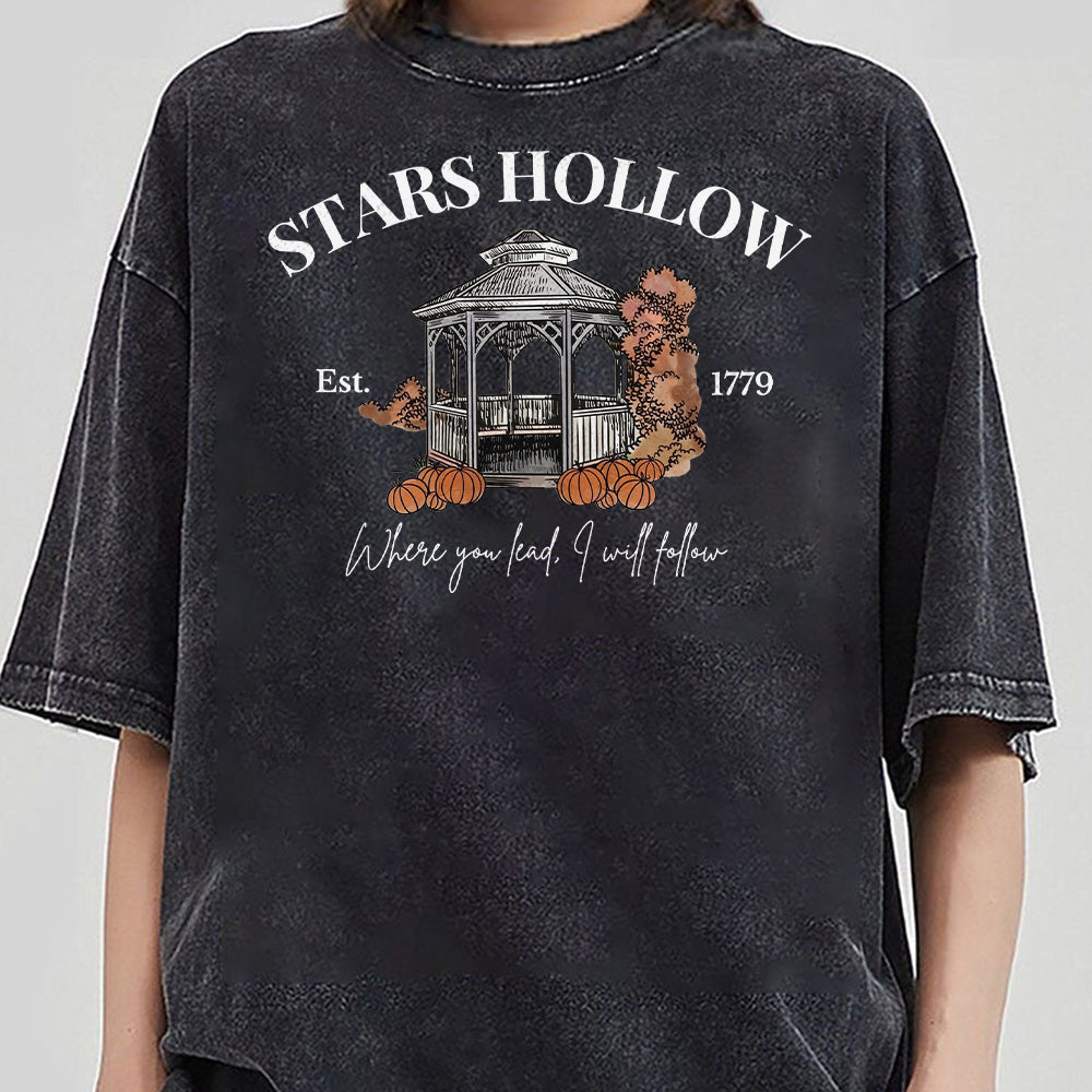 Stars Hollow Sweatshirt, Stars Hollow Where You Lead I Will Follow Shirt, Vintage Style Lukes Diner Sweatshirt, Annual Autumn Festival 4 KKK