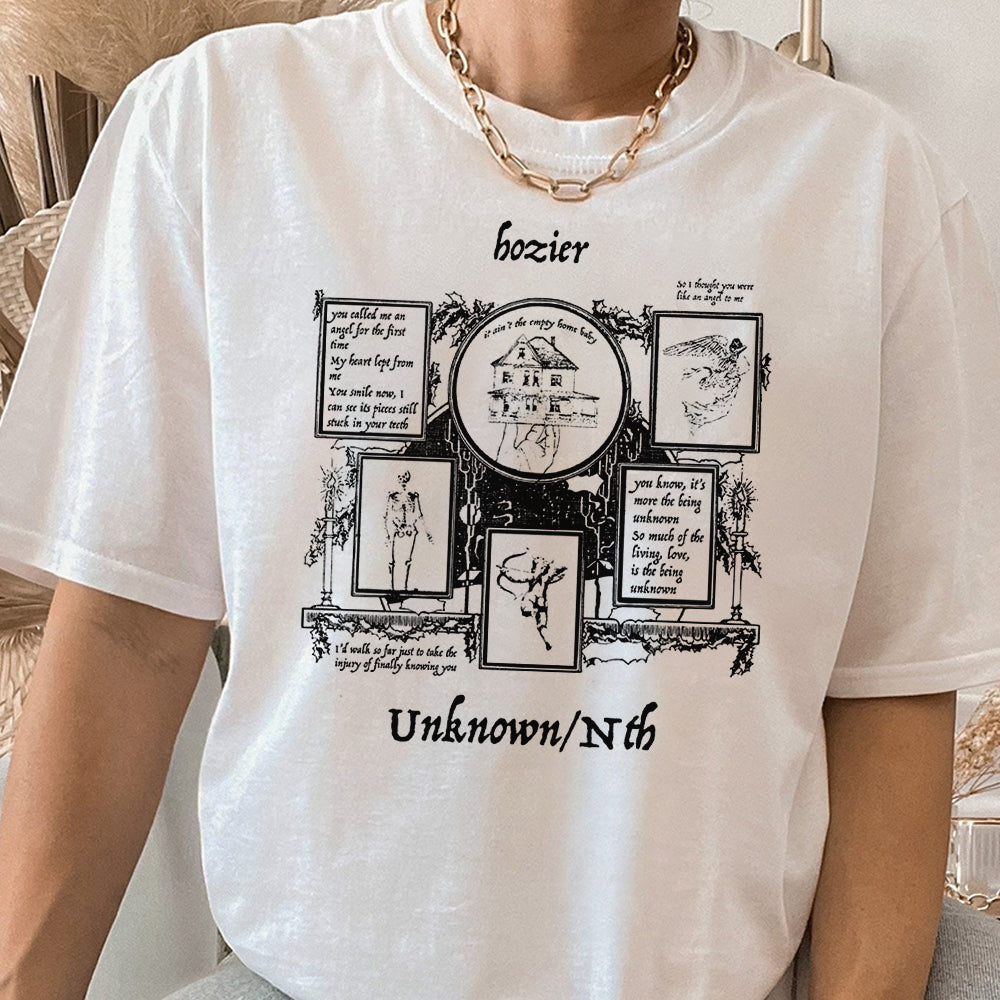 Hozier Vintage Shirt, Hozier Rock Concert, Hozier Tour 2024 Shirt, Hozier Unreal Unearth Tour T-Shirt, Vintage Hozier, Hozier Hoodie 2024 3 DDD TDCAO