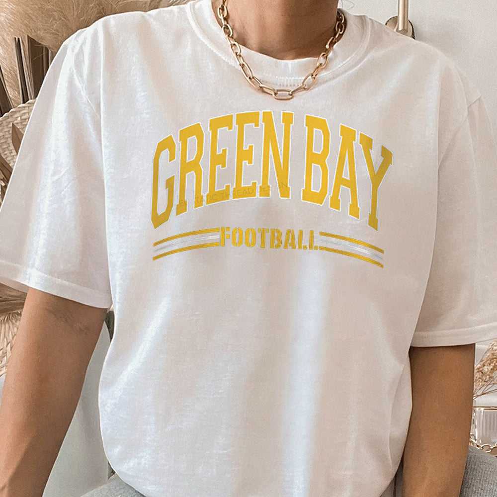 Green Bay Football Shirt, Long Sleeve, Vintage Green Bay Shirt, Packers shirt, Green Bay Fan Gift, For Women and Men  CCC