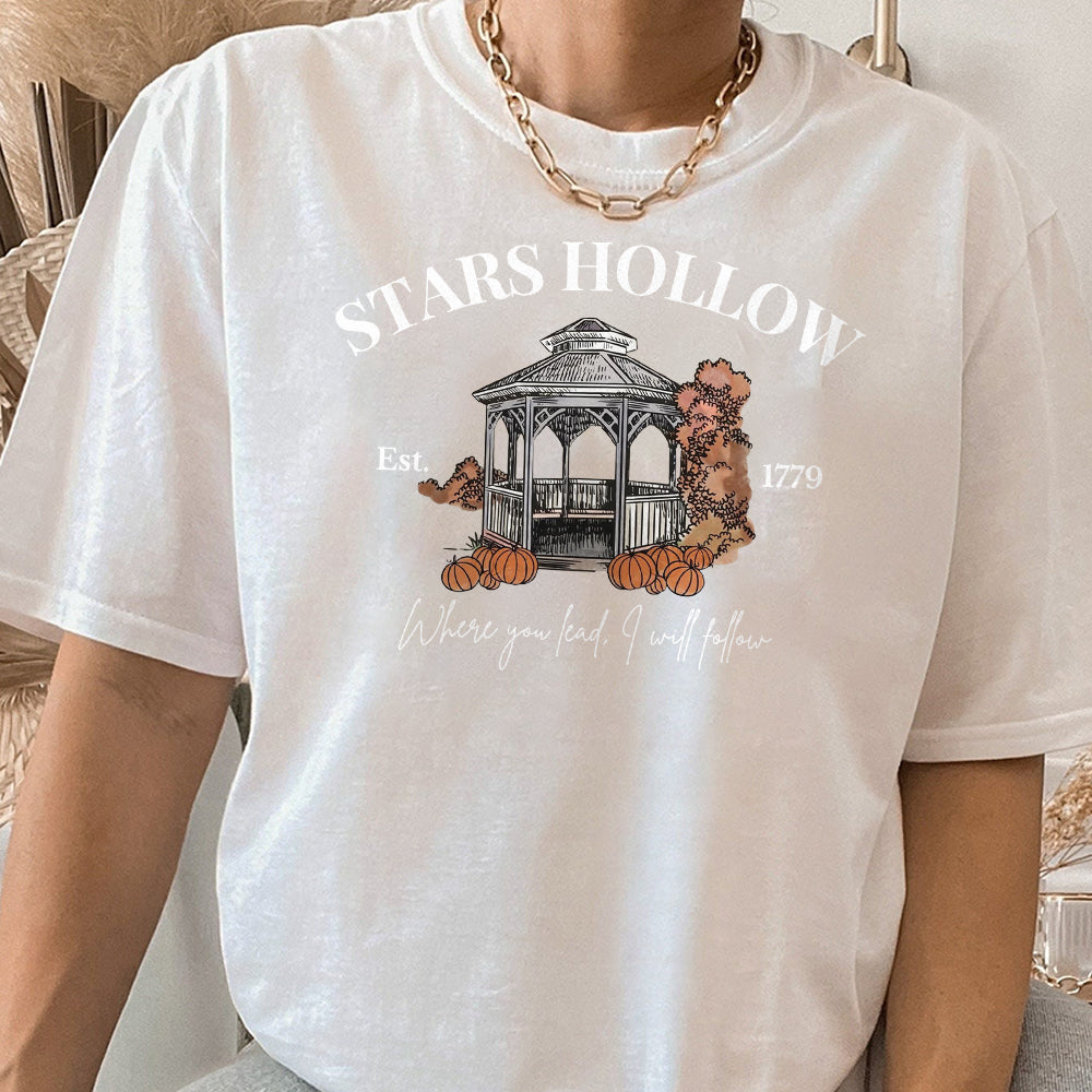 Stars Hollow Sweatshirt, Stars Hollow Where You Lead I Will Follow Shirt, Vintage Style Lukes Diner Sweatshirt, Annual Autumn Festival 4 KKK