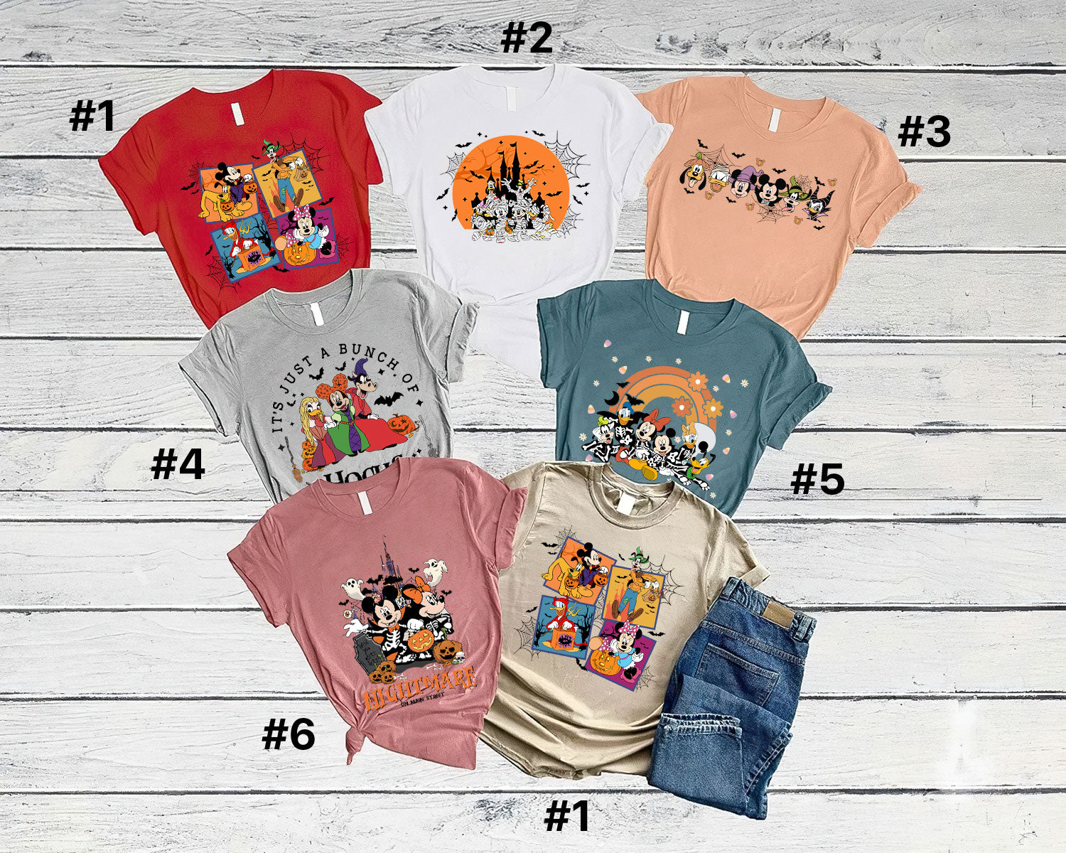 Disney Halloween Shirt, Disney Shirt, Halloween Matching Shirts, Disney Matching Shirts, Disney Trip Shirts, Disneyland Tee DH1907 07